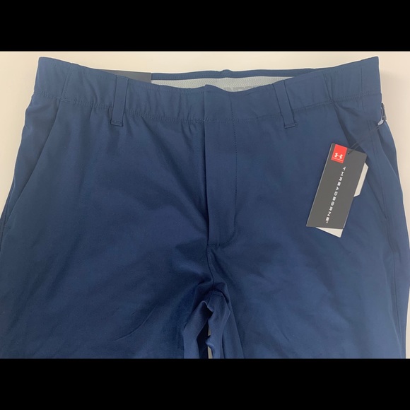 Under Armour Golf Threadborne Pants Navy 34/34 - Picture 2 of 8